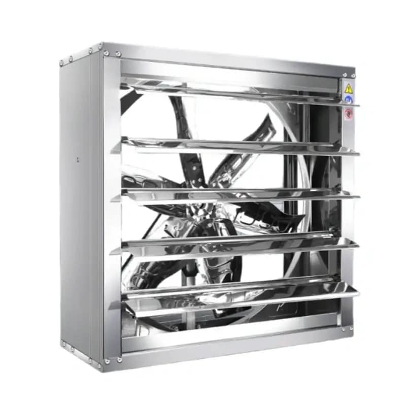 Wall mounted exhaust fan