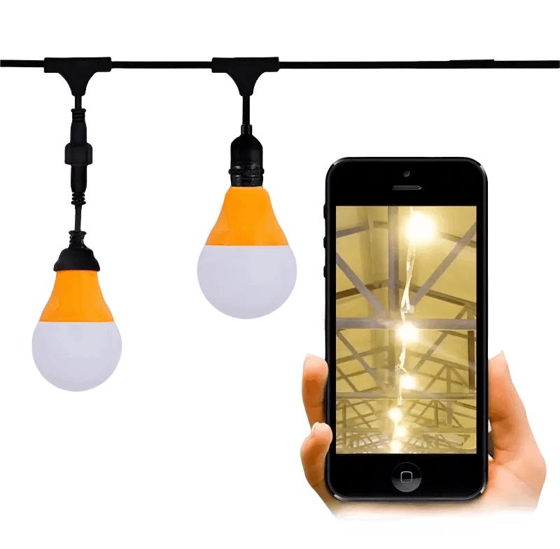 lighting dimming system for poultry farming