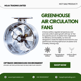 Greenhouse Ventilation Fan: Optimizing Greenhouse Environment