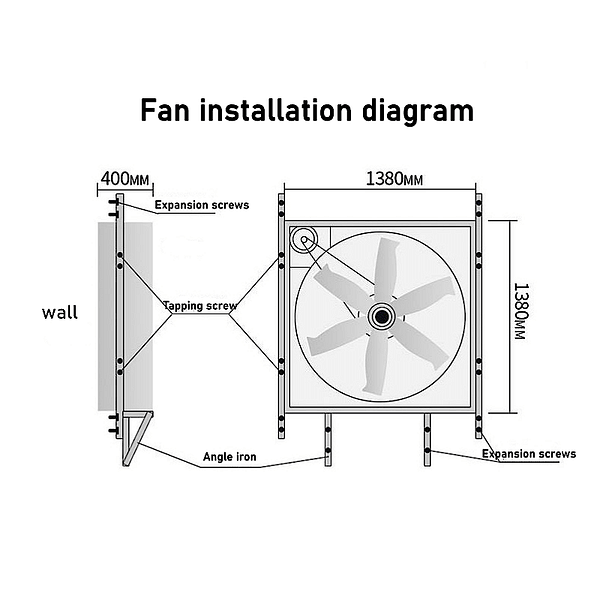 FRP fan specification